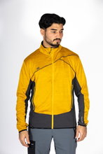 Maul Fleecejacke Falzeben 2XT-Hybrid (Strukturfleece, atmungsaktiv) petrolblau Herren